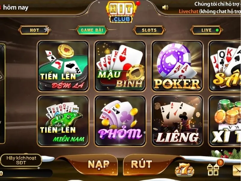 Game bài Phỏm Hit Club và những điều cần phải biết rõ 
