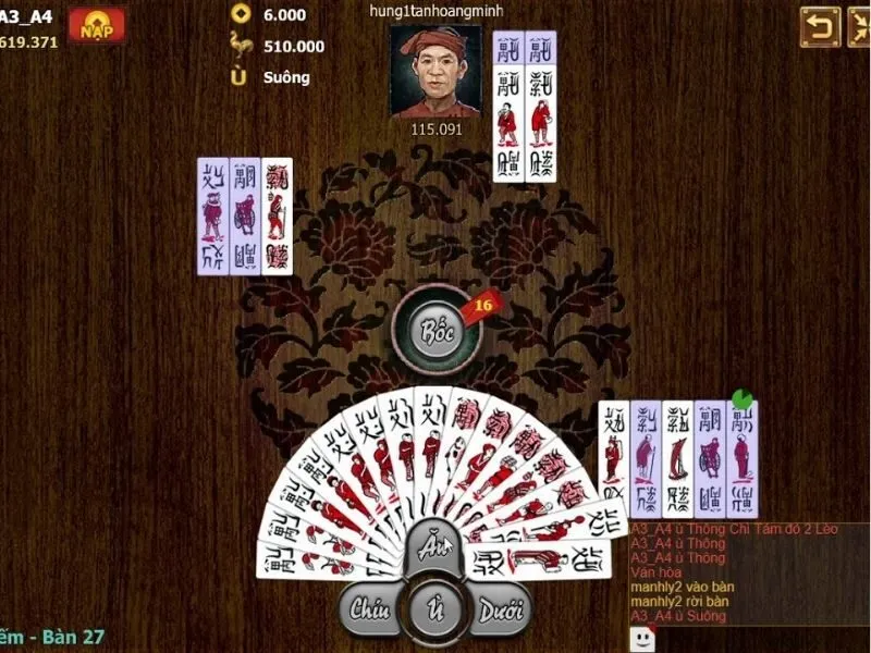 Thuật ngữ cần nhớ khi chơi bài Chắn thần tài tại Hit Club